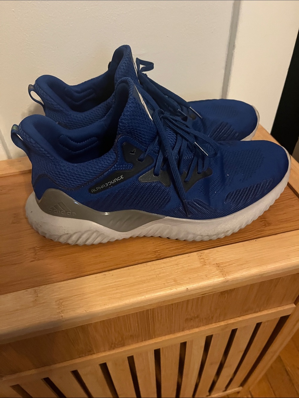 Blue Adidas Athletic Running Sneakers - Picture 4 of 6